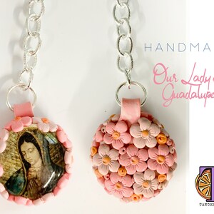 Our Lady of Guadalupe keychain, Virgen de Guadalupe keychain, virgencita keychain car charm , Our lady of Guadalupe pendant, Catholic gifts