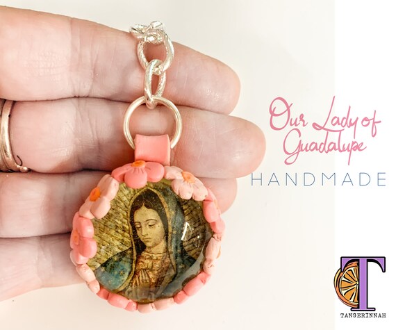 Our lady of guadalupe keychain best sale