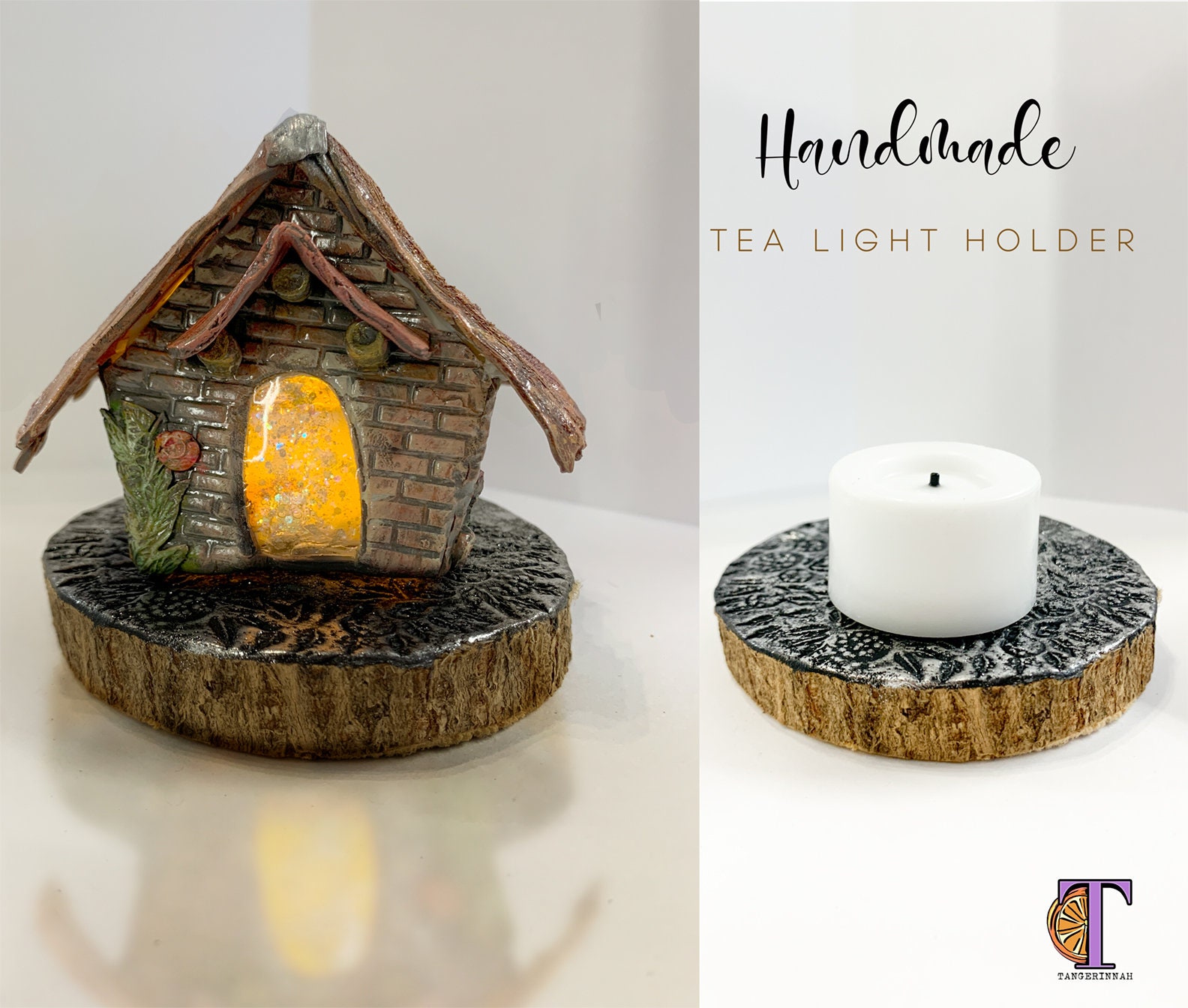 Christmas Tea Light Holder/ Christmas House Ornament /tea Etsy