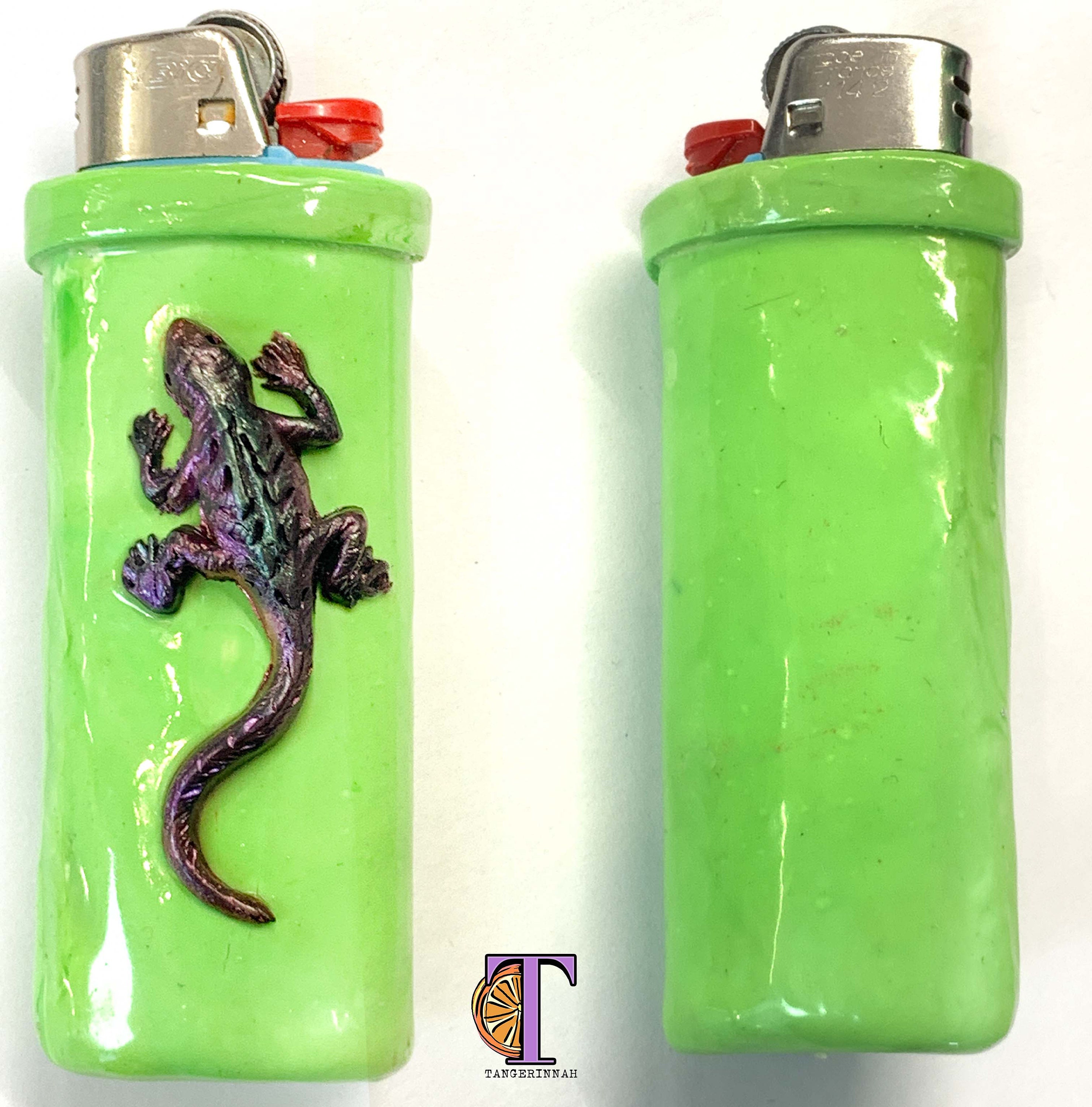Lizard & Skull Custom Lighter Case