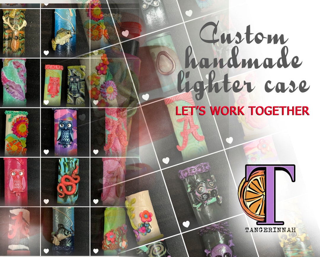 Custom Lighter Case/custom Lighter Sleeve/handmade Lighter Cover/unique