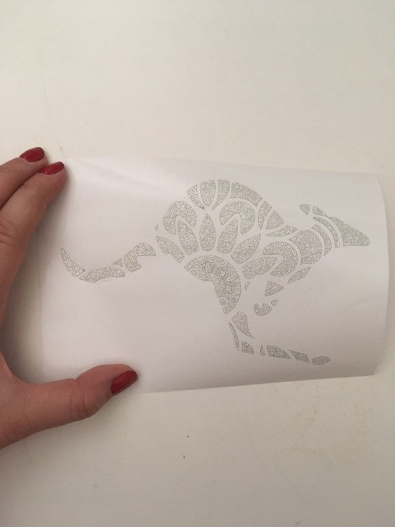 Proceeds Benefit Animals Affected By The Wildfires Silver And Gold Kangaroo Mandala Water Bottle Or Car Sticker Electronics Accessories Laptop Puhlsphotography Com
