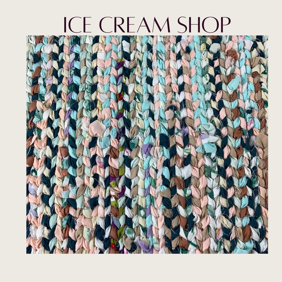 Hand Woven Sturdy Indoor Rug Made From Recycled Materials - Etsy