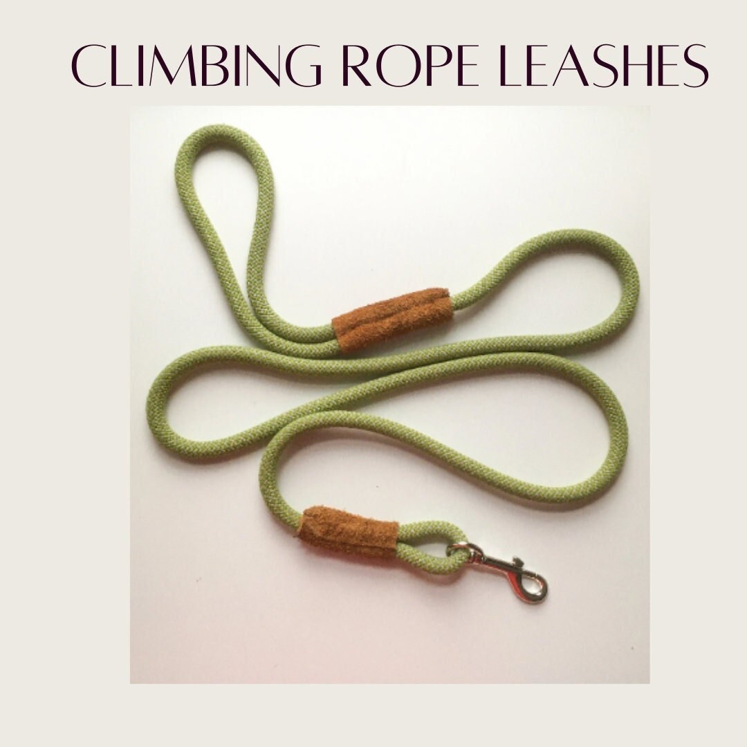 Recycled Climbing Rope Dog Leash Proceeds From Sale Sponsor Etsy