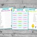 Printable Easter Game Pack, Easter Party Games, Printable Family Game ...