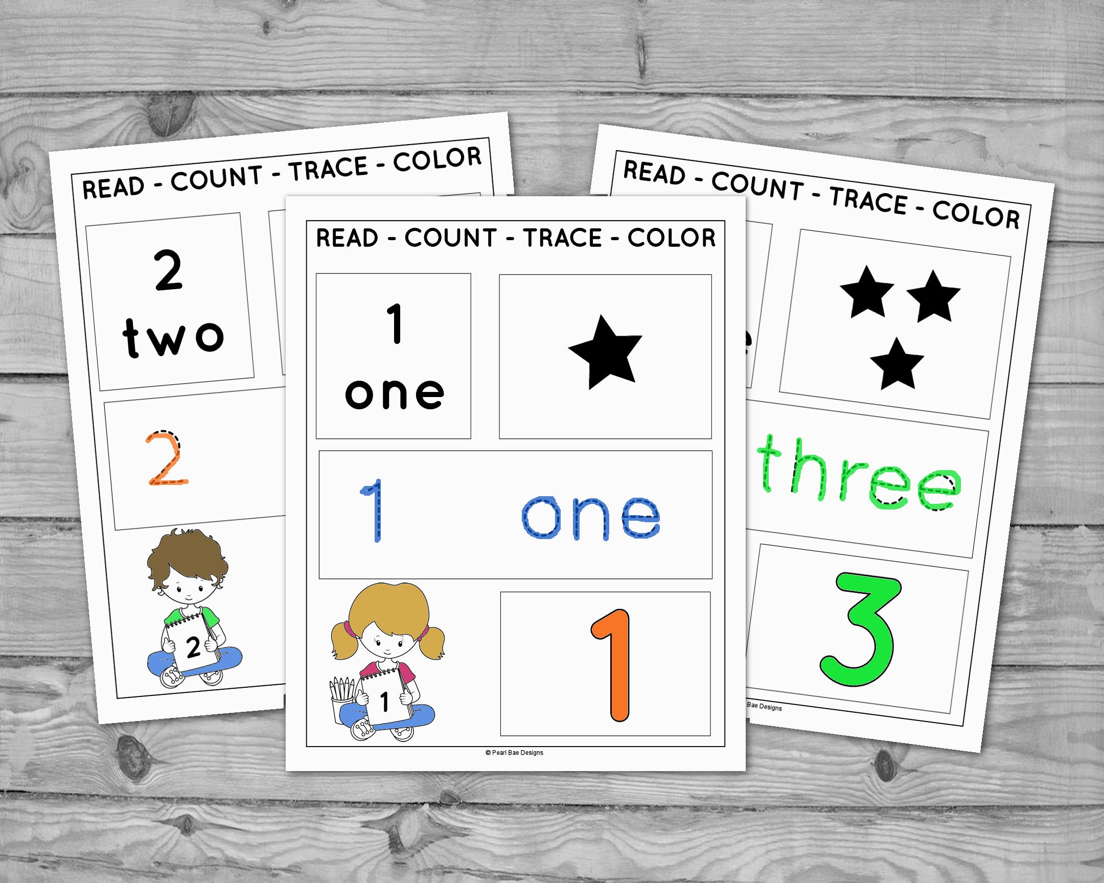 printable preschool numbers worksheets number recognition etsy
