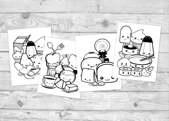 Printable Kawaii Coloring Pages for Kids Kawaii Activity