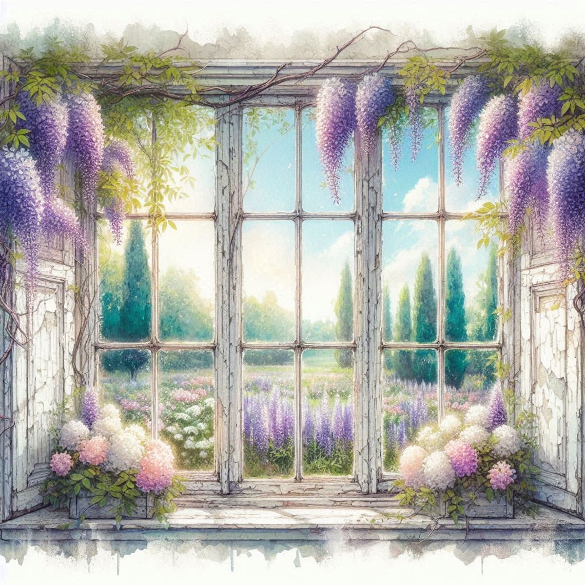 Window Scences 16 Beautiful Window Scene, Cards, Twinkie Moon, Crafts, Digital ...