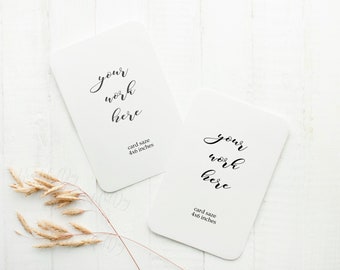 Baby Card Mockup Etsy