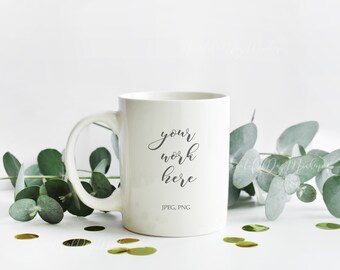 Wedding Mug Mockup Etsy