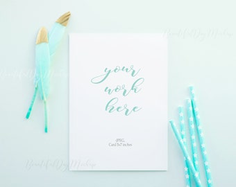 Baby Card Mockup Etsy