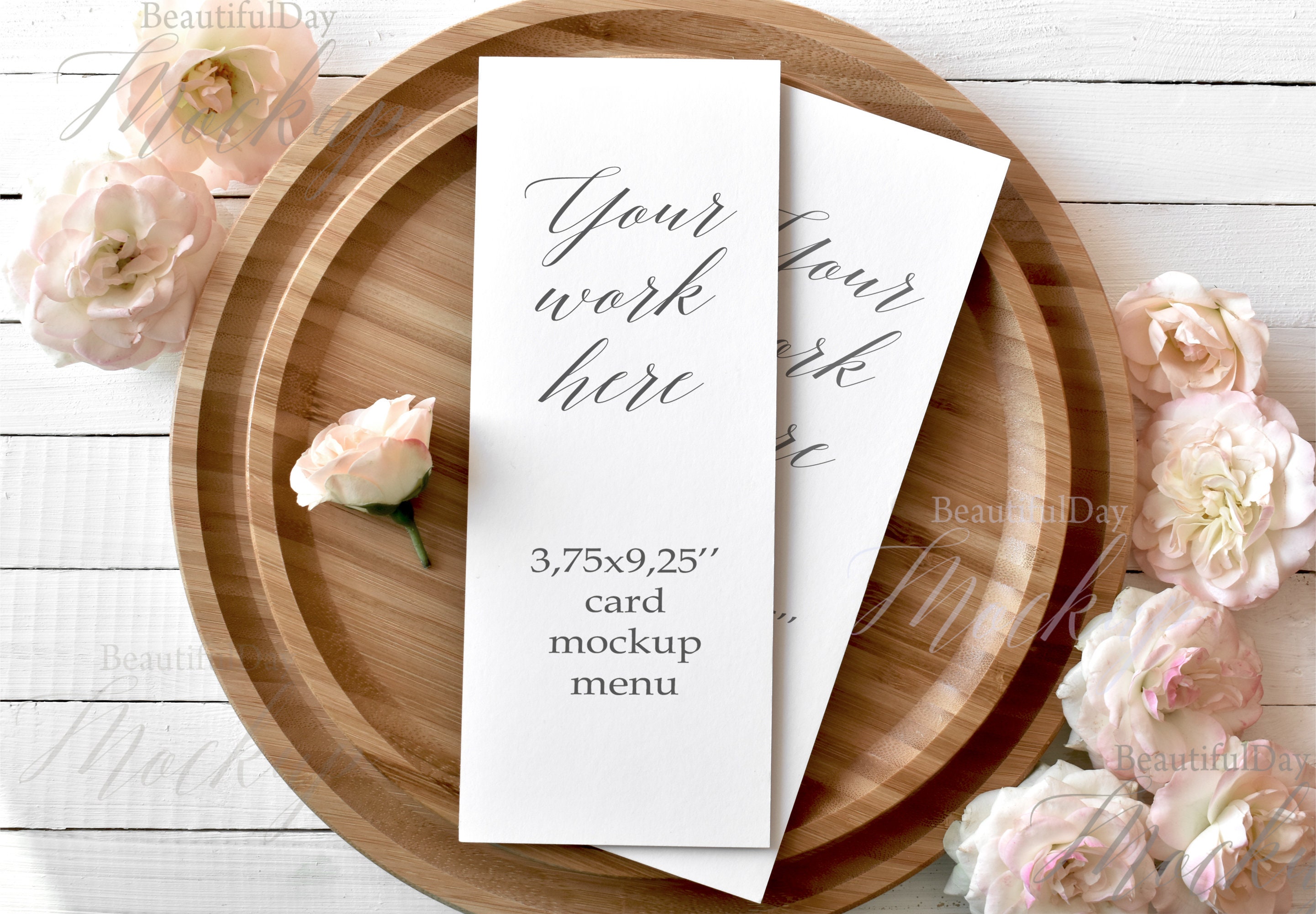 Mockup Wedding Wedding favorite Mockup Wedding Menu Etsy