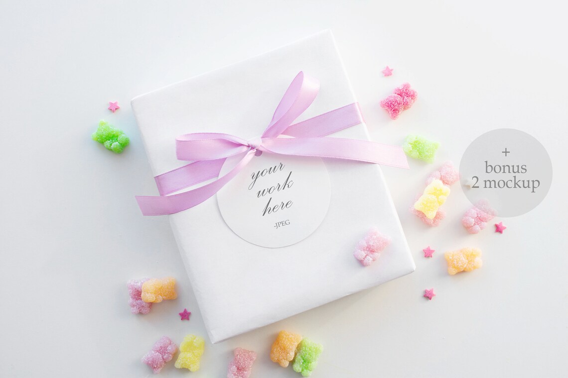 Download Wedding mockup stationery mockupround taground tag print | Etsy