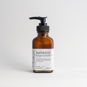 Lotion with Rose hips for Redness, Scarring & Acne | Hydrating Organic Face Cream with Marula Oil for Dry Skin, body butter, body lotion