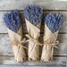 Lavender Bunch - Dried Lavender Bundle - over 300 Stems, 2022 certified organic, dried lavender for bouquets, 