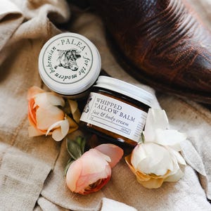 Tallow Face & Body Cream | Grass-Fed Beef Whipped Tallow | Rendered Fat  Tallow | Small Batch  Handcrafted | California Small Farm Tallow