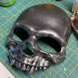 Half Face Skull Mask - 3D Print Design