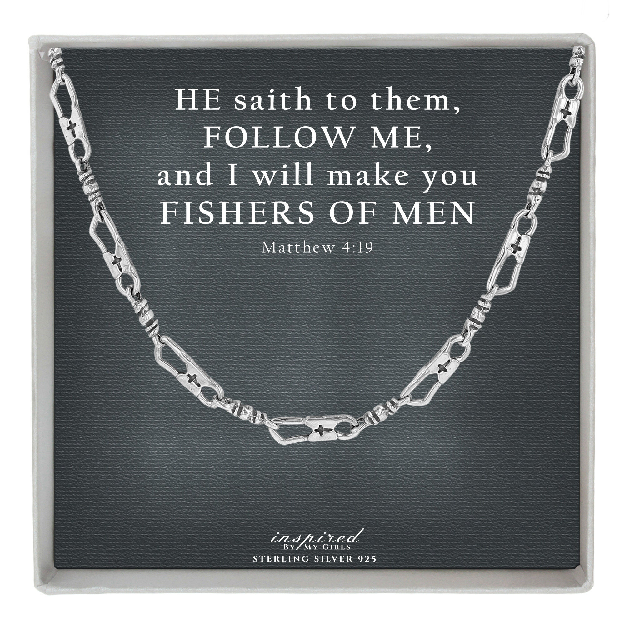 Fishers of hotsell men necklace