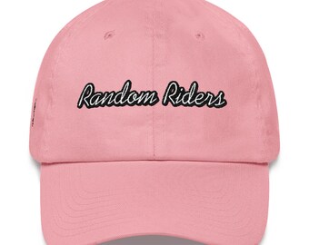 Random Riders Cap, embroidered, Unicycle, comfort, true rider, pink, skate park, unicyclelife