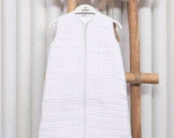 Warm short-sleeved sleeping bag, children's muslin sleeping bag, lightweight sleeping bag, muslin sleeping bag, baby muslin sleeping bag, muslin sleeping bag