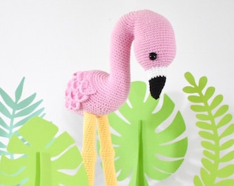 CROCHET PATTERN - Fable the Flamingo