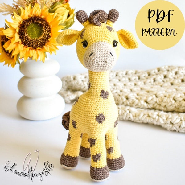 CROCHET PATTERN - Gio the Giraffe