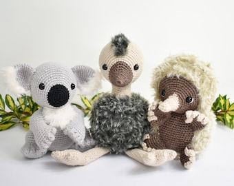 PATTERN BUNDLE Bonnie the Bunny Doll Lulu the Lamb Child Stella the Unicorn Girl