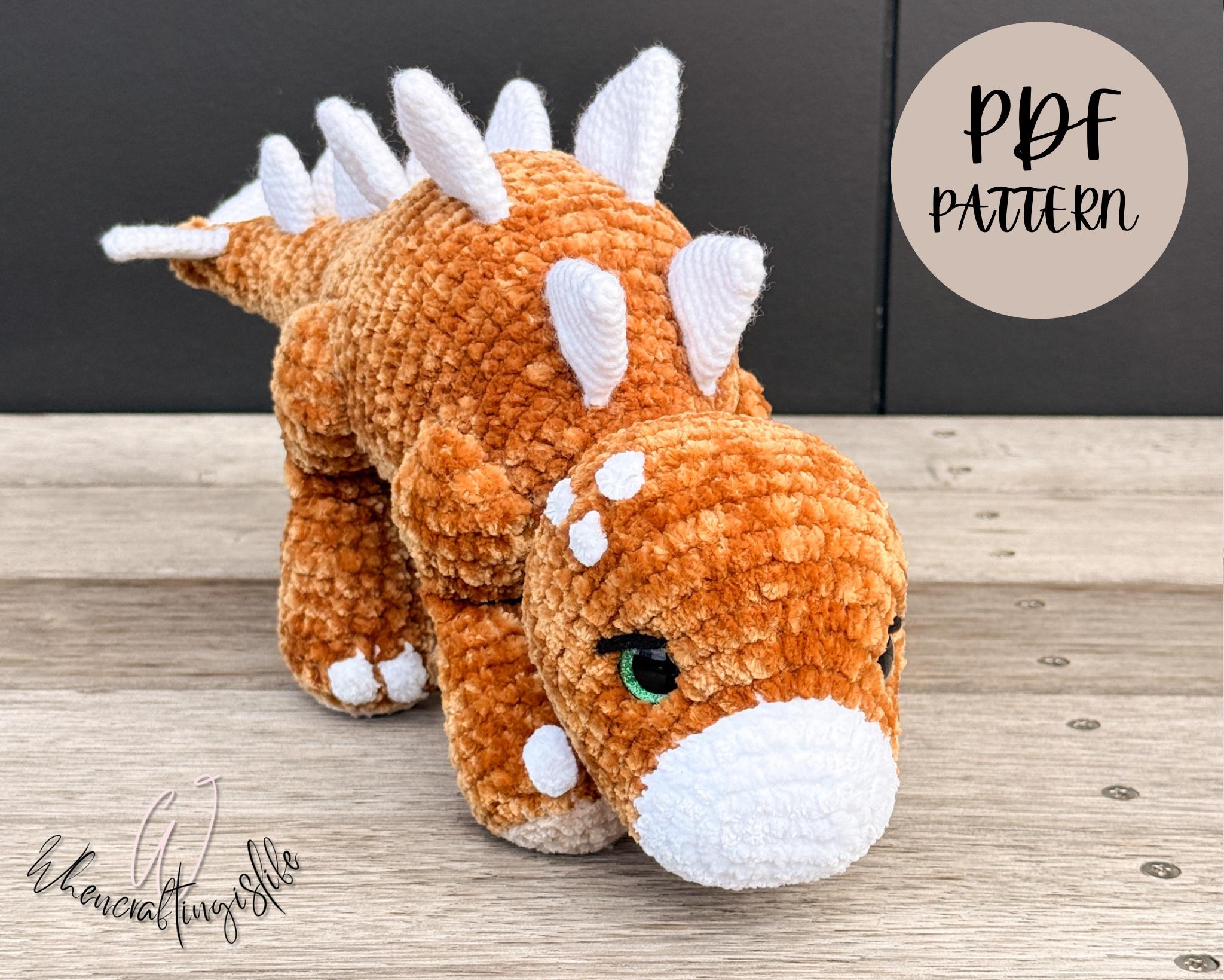 39 Stegosaurus Crochet Patterns: Unleash Your Creativity with Dinosaur Designs 20 Crochet Pattern Stanley the Stegosaurus Amigurumi Dinosaur