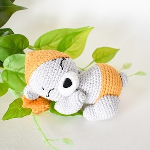 CROCHET PATTERN - Sleeping Mini Teddy