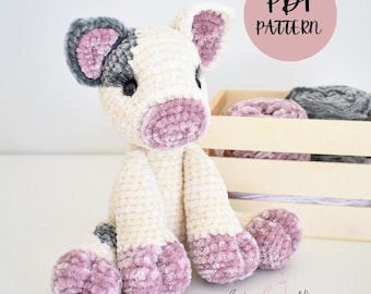 CROCHET PATTERN - Parsley the Pig