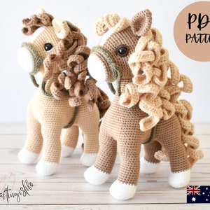 CROCHET PATTERN - Happy the Horse