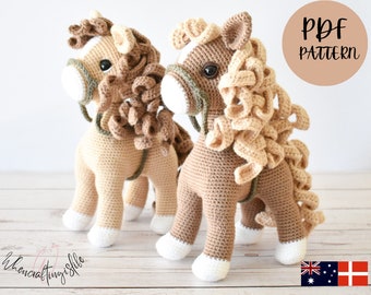 CROCHET PATTERN - Happy the Horse