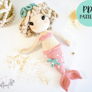 CROCHET PATTERN - Maddie the Mermaid