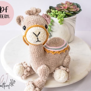 CROCHET PATTERN - Cuddles the Camel