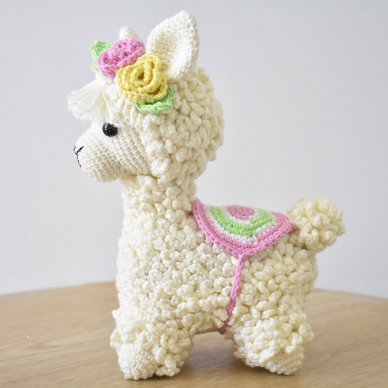 CROCHET PATTERN Miss Aviana the Alpaca image 4