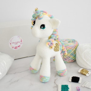 CROCHET KIT - Stella the Unicorn