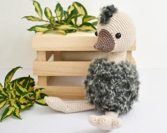 CROCHET PATTERN - Eli The Baby Emu