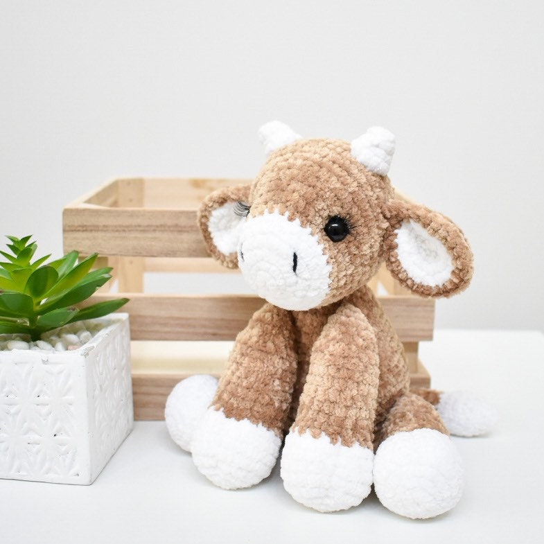 CROCHET PATTERN Colbie The Cow Etsy