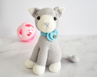 CROCHET PATTERN - Peanut the Kitten