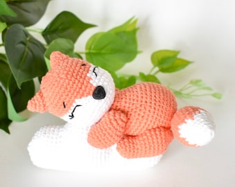 CROCHET PATTERN - Sleeping Mini Fox