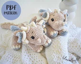 CROCHET PATTERN - Danger the Dragon