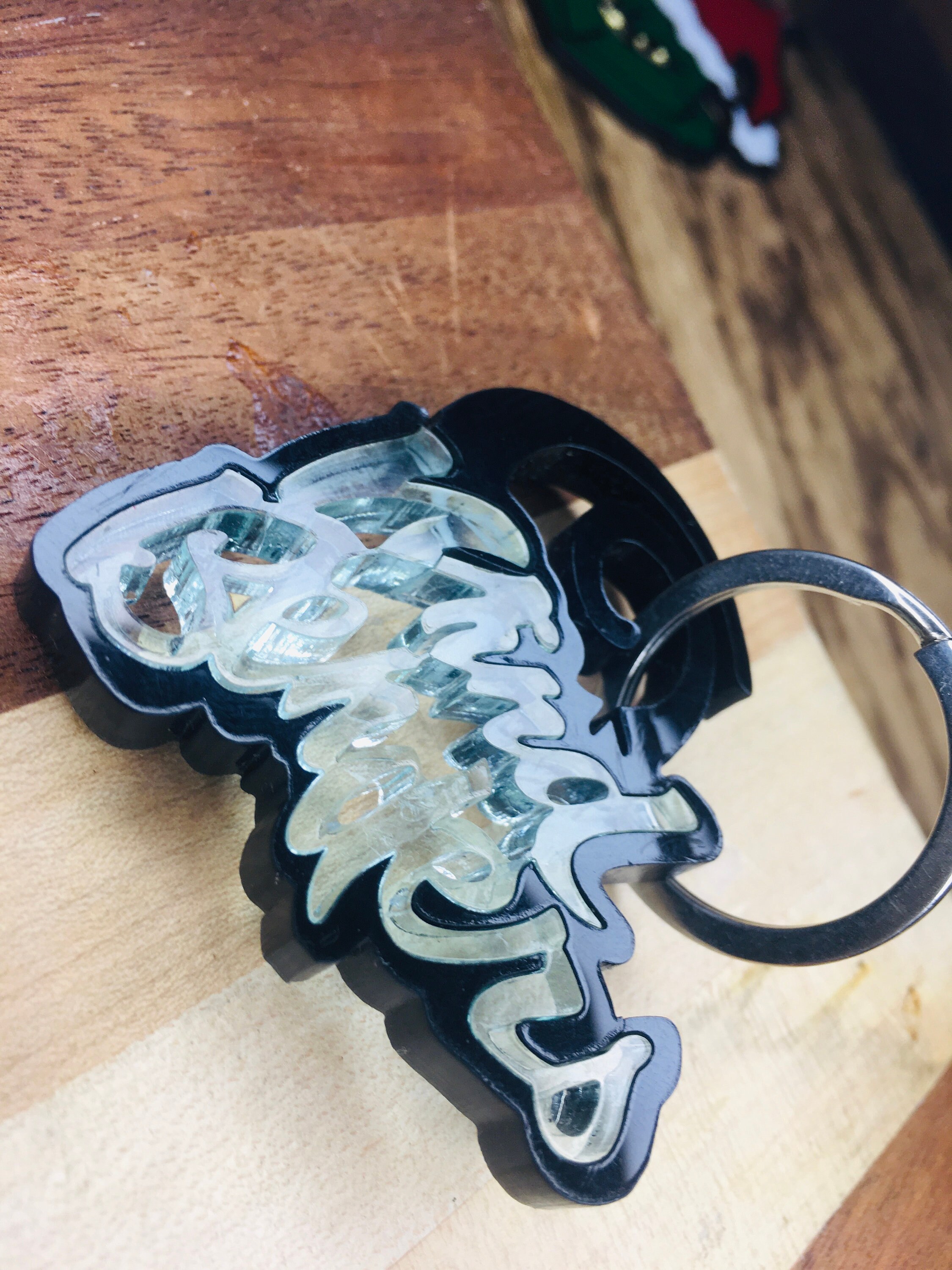 Full Color Acrylic Keychain LOGO - Etsy