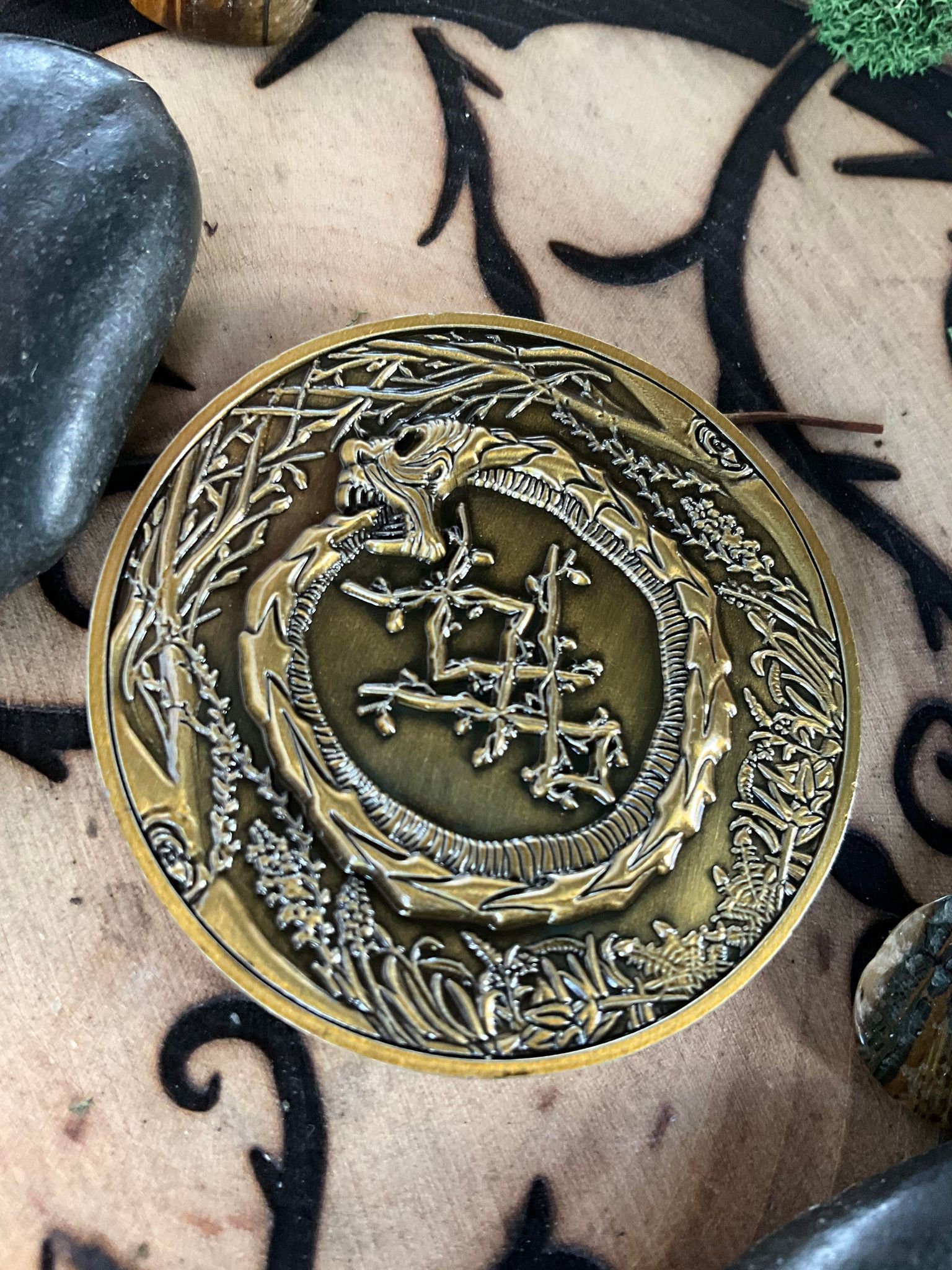 Occult Coin Cthulhu Coin Collection HP Lovecraft Mythology Eldritch Horror Coin ...