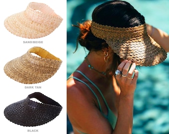 Hawaiian party ball beach straw hats raffia straw woven straw hats MeiLiu Womens sun hats summer outdoor sun protection hats