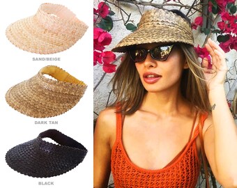 Hawaiian party ball beach straw hats raffia straw woven straw hats MeiLiu Womens sun hats summer outdoor sun protection hats