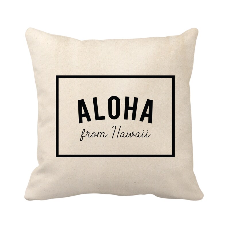 Pillow Covers Throw Pillow Cases Hawaii for Sofa Bed Cushion Etsy