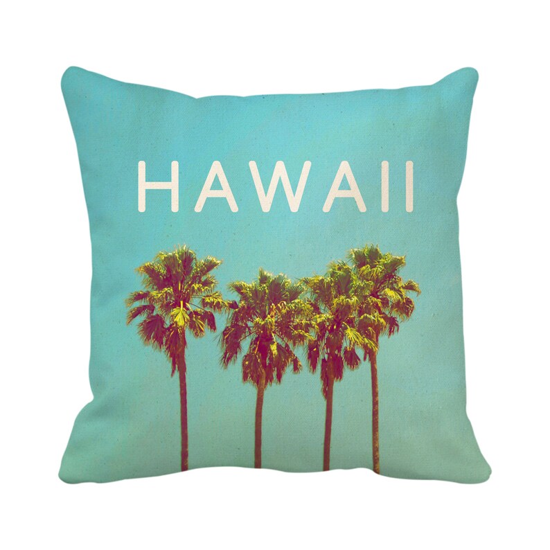 Pillow Covers Throw Pillow Cases Hawaii for Sofa Bed Cushion Etsy