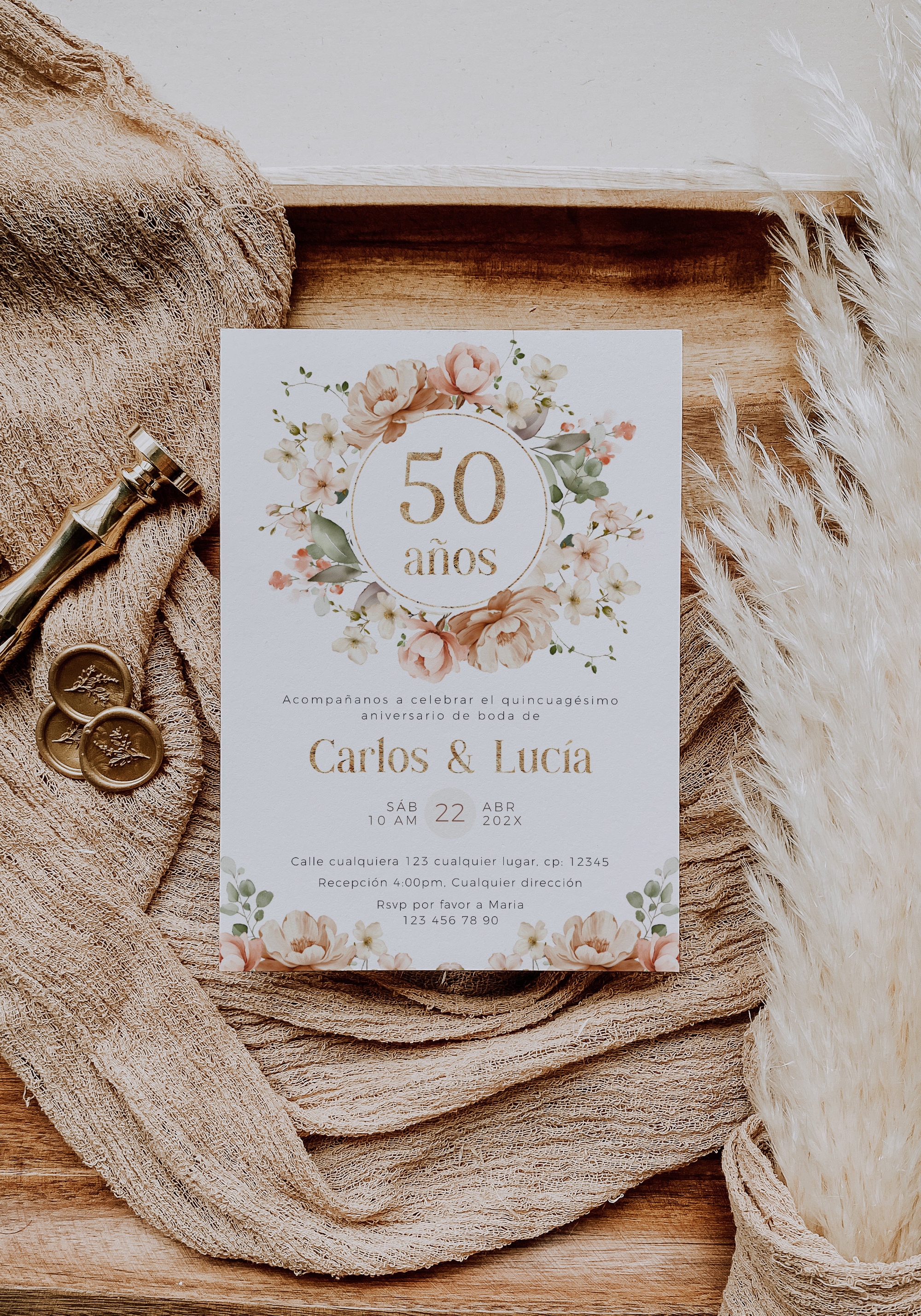 Invitacion De Aniversario De Bodas - Etsy Singapore, image size:2000x2855
