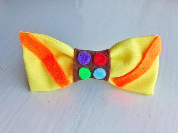Up Hair Bow Boy Scout Hair Tie Russell Hair Tie Etsy