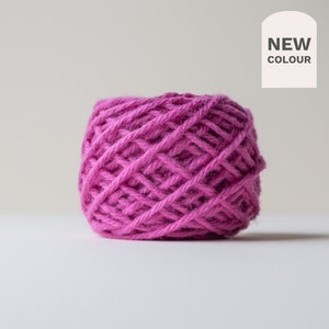 Punch needle yarn (chunky 100% rug wool) - 100g ball